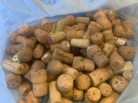 Photo of free Bag of clean wine/champagne corks (Ayer) #1
