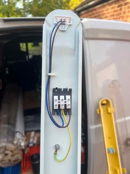 Photo of free 110v strip light fittings (SS15) #2