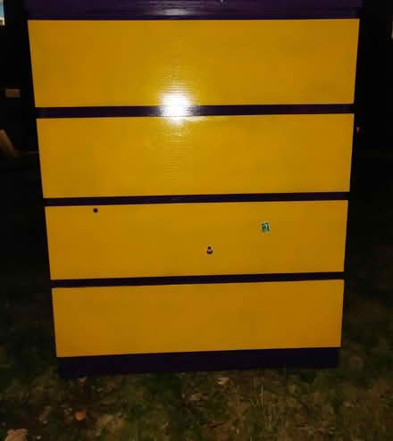 Photo of free IKEA 4-drawer dresser (at curb) (129 Billings Avenue) #1