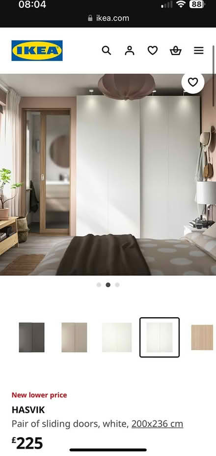 Photo of free Hasvik sliding Wardrobe doors (WD19 Oxhey) #1
