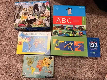 Photo of free Kids puzzles (Haggerty and 7 mile) #1