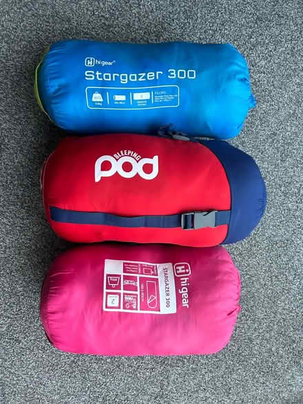 Photo of free 3 x kids sleeping bags (Hazel Grove SK7) #1