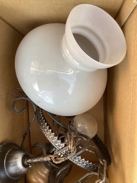 Photo of free Pendant light fitting Vintage (Market Drayton.) #2