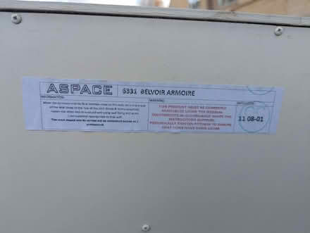 Photo of free Cabinet/Short Wardrobe (Weston Park) #2