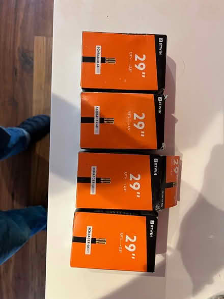 Photo of free Mountain bike inner tubes 29” (Ringmer) #1