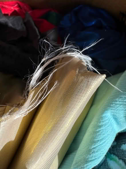 Photo of free Box of fabrics (North Berkeley) #3
