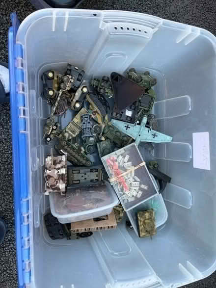 Photo of free Box of toy tanks (Charlton OX12) #1