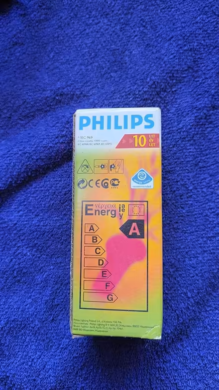 Photo of free Energy saving light bulb (Rode) #1