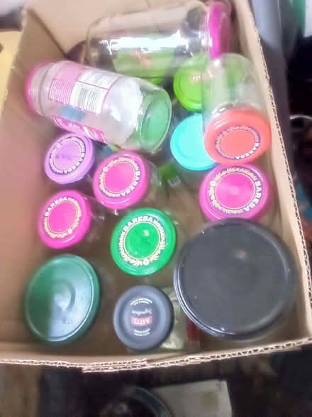 Photo of free Glass jars with lids (Cockfield DL13) #1