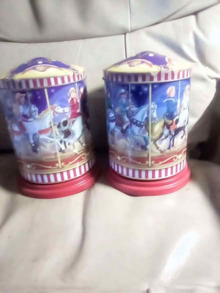 Photo of free Musical biscuit tins (empty) (Cockfield DL13) #1