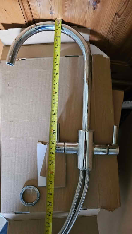 Photo of free Used Kitchen sink mono bloc mixer (Jericho OX1) #2