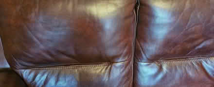 Photo of free 2 Leather Sofas (Barrow-in-Furness LA14) #4