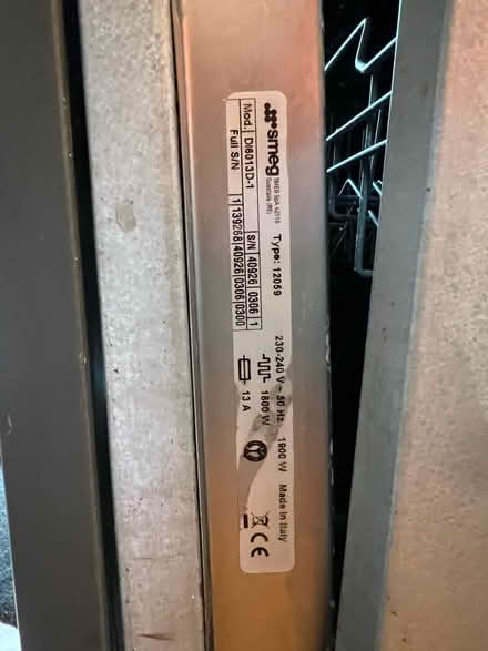 Photo of free Smeg Dishwasher for Spares/Repairs (Ringmer) #2