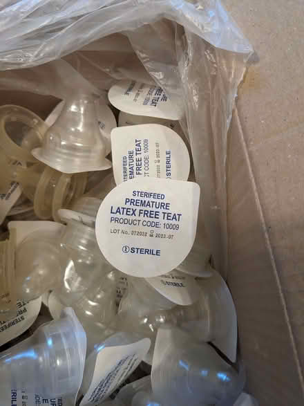 Photo of free Sterifeed Teats with instructions - 1 box, many teats (Crouch End N8) #2