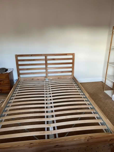Photo of free Wooden bed frame with motion sensitive under bed LED lights (Holbrooks CV6) #1