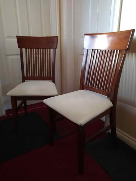 Photo of free 2 dining room chairs (Emerson Valley, MK4) #1