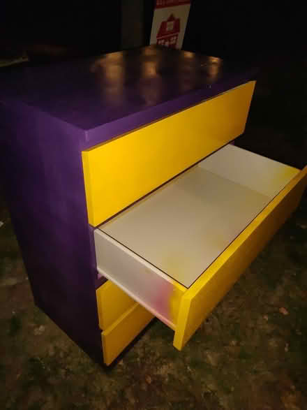 Photo of free IKEA 4-drawer dresser (at curb) (129 Billings Avenue) #2