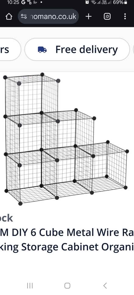 Photo of free Modular wire storage unit panels (SW8 Vauxhall) #2