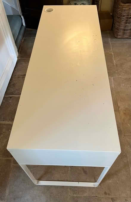 Photo of free White desk (damaged) (Middle Barton OX7) #2