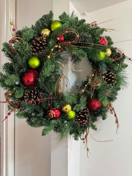 Photo of free Christmas wreath (North Berkeley) #1