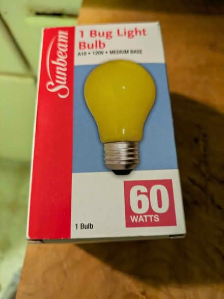 Photo of free Yellow Bug Light Bulb (El Cerrito Plaza) #1