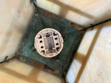 Photo of free Copper light fixture (Old Mountain View) #3
