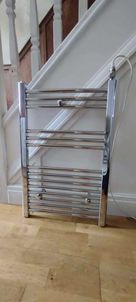 Photo of free chrome towel radiator (Borrowash DE72) #1