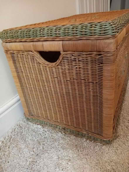 Photo of free Wicker hamper (Bath) #4