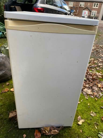 Photo of free Narrow under-counter fridge with icebox (Wellacre Technology College M41) #1