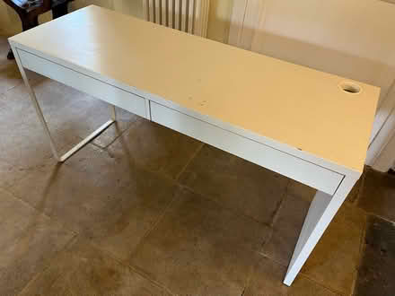 Photo of free White desk (damaged) (Middle Barton OX7) #3