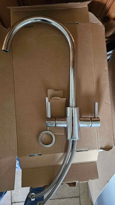 Photo of free Used Kitchen sink mono bloc mixer (Jericho OX1) #1