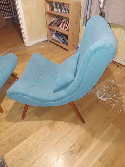 Photo of free Lounge chair and footstool (TQ14) #2