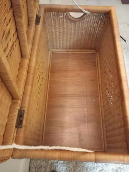 Photo of free Wicker hamper (Bath) #2