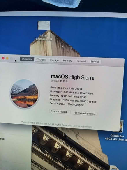 Photo of free iMac 2009, 21.5 inch (Chiswick W4) #2