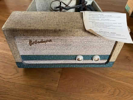 Photo of free Portadyne valve record player - Not working (North Watford WD24) #1