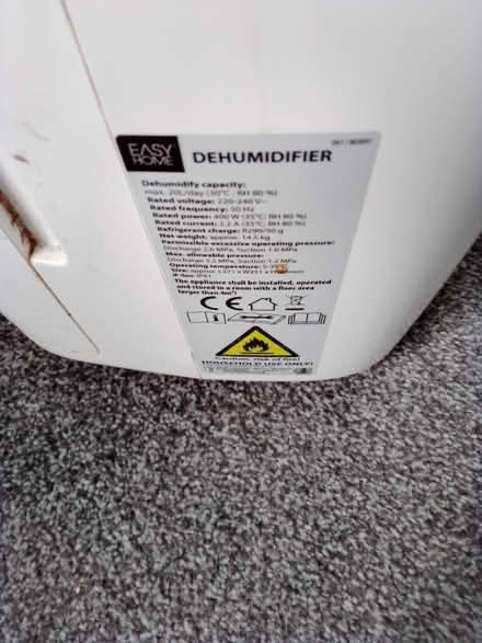 Photo of free De humidifier (Stacksteads OL13) #3