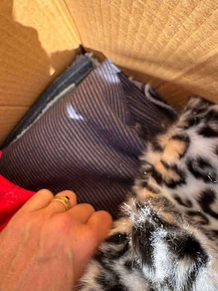 Photo of free Box of fabrics (North Berkeley) #2