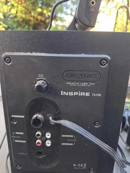 Photo of free Creative PC speakers (DE15) #2