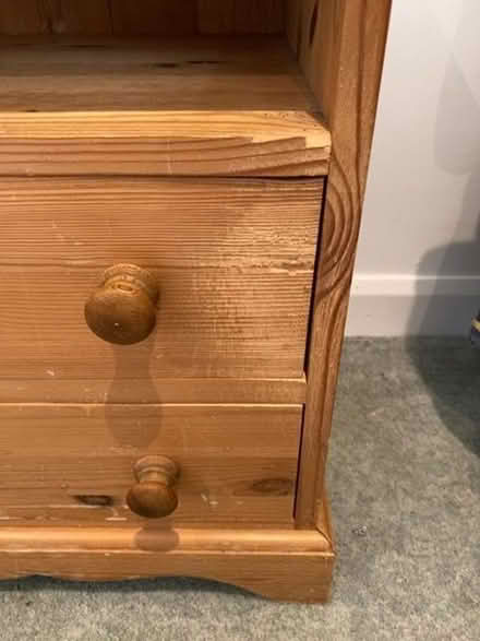 Photo of free Solid pine Bedside table/cabinet/chest of drawers (Over Norton OX7) #4