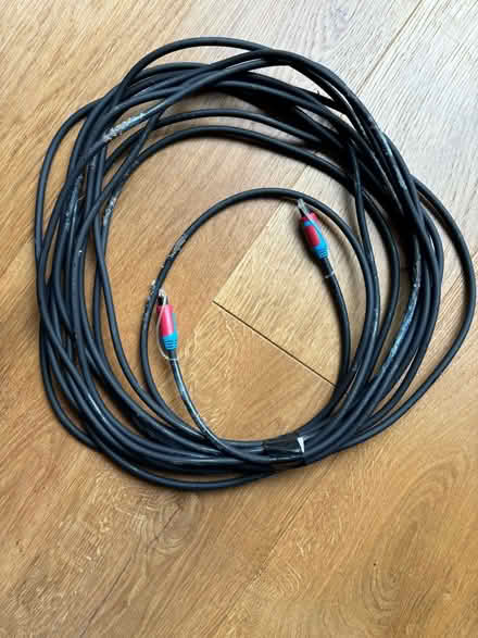 Photo of free 10m Digital optical cable (M16 Whalley Range) #1