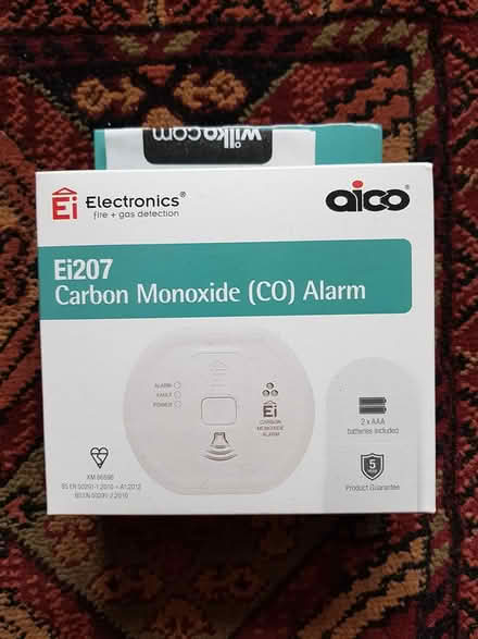 Photo of free Carbon monoxide alarm (Fairview GL52) #1