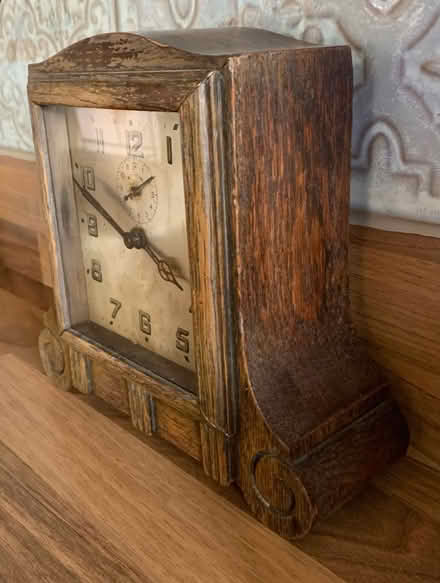 Photo of free c1920’s Art Deco Mantel Clock (Market Harborough LE16) #3