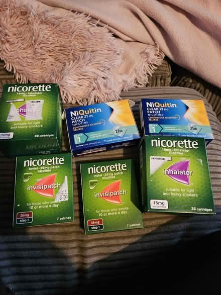 Photo of free Nicotine patches/ inhalers (Teddington) #1