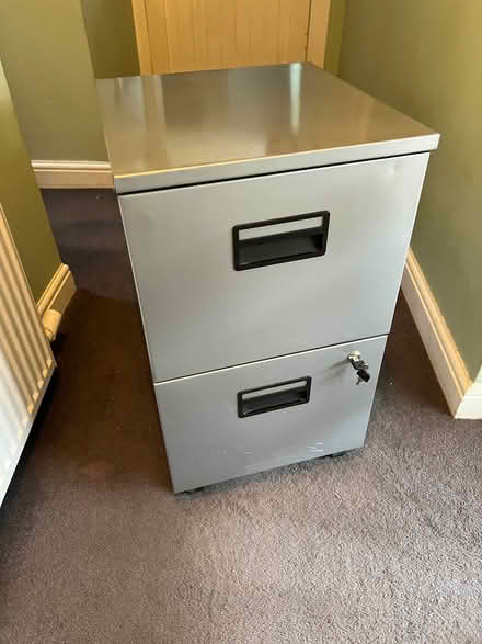 Photo of free Two Drawer Filing Cabinet (Blairdaff AB51) #1