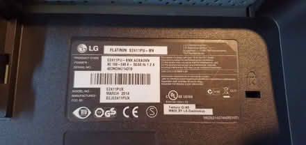 Photo of free LG 24 inch computer Monitor (Orpington, Green Street Green) #2