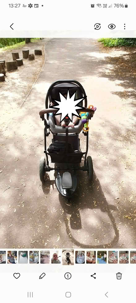 Photo of free Toddler pushchair seat attachment (Bean, Dartford. DA2) #1