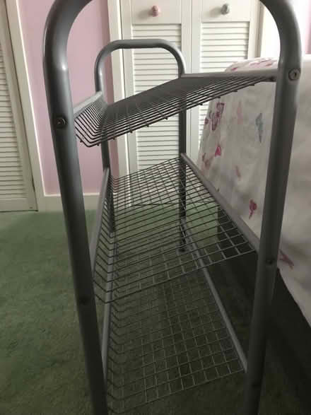 Photo of free Metal Shoe Rack - 3 Tier (Wokingham RG41) #2