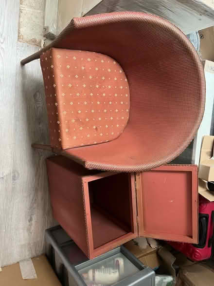 Photo of free Old chair and matching box (M23) #2