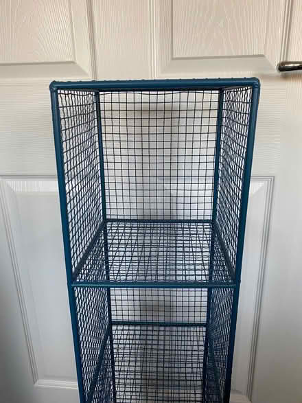 Photo of free Blue wire shelving unit (Wellington East District Ward TA21) #2