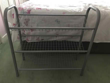 Photo of free Metal Shoe Rack - 3 Tier (Wokingham RG41) #1